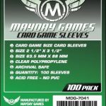 Mayday Games – Standard Card Game Size Sleeves (100)