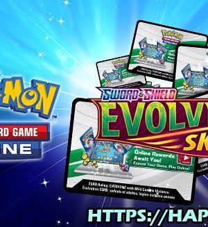 Pokemon TCGO/Live – 1x Evolving Skies Booster Pack Code
