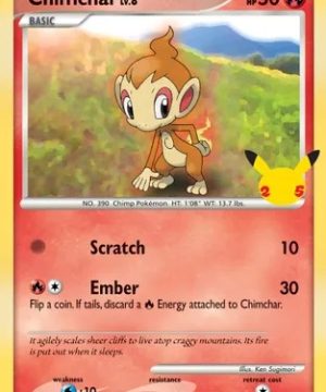 Pokemon TCG – First Partner (Jumbo) – Chimchar