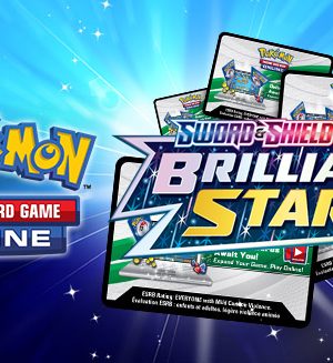 Pokemon TCGO/Live – 1x Brilliant Stars Booster Pack Code