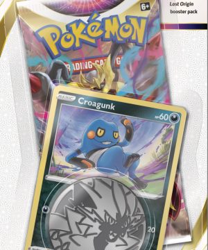 SWORD & SHIELD – Lost Origin – Checklane Blister Booster Pack Scorbunny Croagunk