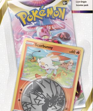SWORD & SHIELD – Lost Origin – Checklane Blister Booster Pack Scorbunny