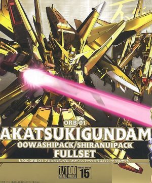 Bandai 1/100 Akatsuki Gundam Oowashi/Shiranui Full Set – SEED Destiny Model Kit
