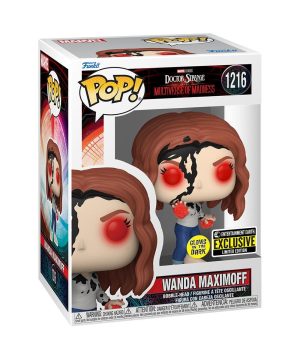 Doctor Strange in the Multiverse of Madness Wanda (Earth-838) Glow-in-the-Dark Pop! Vinyl Entertainment Earth Exclusive Doctor Strange in the Multiverse of Madness Wanda (Earth-838) Glow-in-the-Dark Pop! Vinyl Entertainment Earth Exclusive