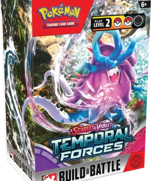 POKEMON SCARLET & VIOLET – Temporal Forces Build And Battle Box Display