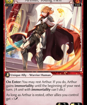 Arthur Young Heir SR Dawn of Ashes Alter Edition (DOA Alter)