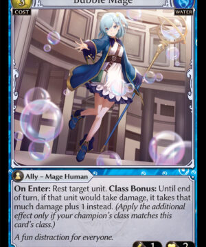 Bubble Mage UC Dawn of Ashes Alter Edition (DOA Alter)