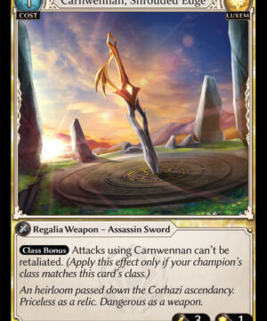 Carnwennan Shrouded Edge R Dawn of Ashes Alter Edition (DOA Alter)
