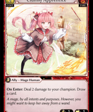 Clumsy Apprentice UC Dawn of Ashes Alter Edition (DOA Alter)