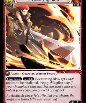 Devastating Blow R Dawn of Ashes Alter Edition (DOA Alter)