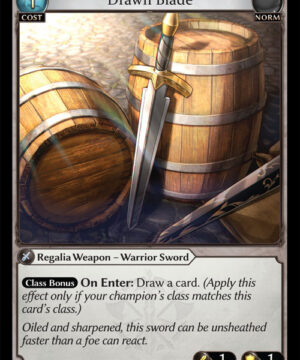 Drawn Blade R Dawn of Ashes Alter Edition (DOA Alter)