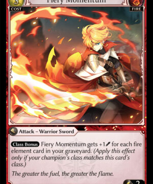 Fiery Momentum UC Dawn of Ashes Alter Edition (DOA Alter)