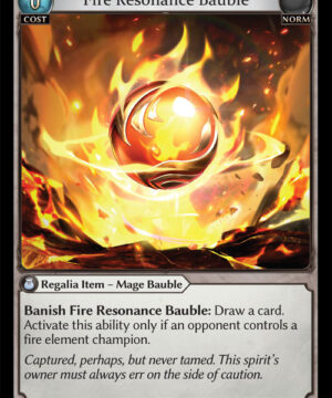 Fire Resonance Bauble UC Dawn of Ashes Alter Edition (DOA Alter)