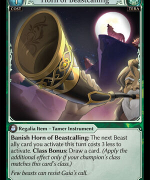 Horn of Beastcalling R Dawn of Ashes Alter Edition (DOA Alter)