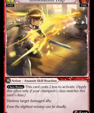 Immolation Trap R Dawn of Ashes Alter Edition (DOA Alter)