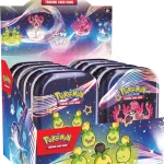 POKEMON SCARLET & VIOLET – Paldean Fates Mini Tins Display