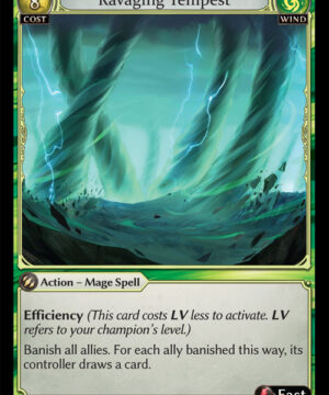 Ravaging Tempest SR Dawn of Ashes Alter Edition (DOA Alter)