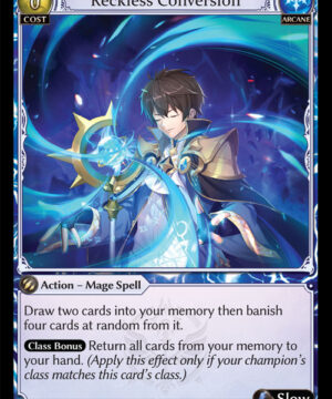 Reckless Conversion SR Dawn of Ashes Alter Edition (DOA Alter)