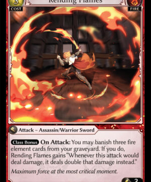 Rending Flames R Dawn of Ashes Alter Edition (DOA Alter)