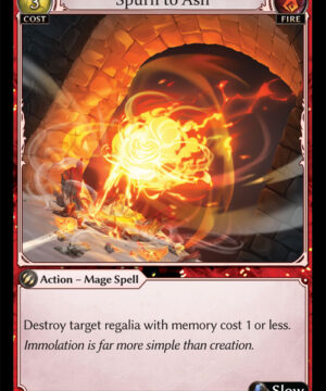 Spurn to Ash UC Dawn of Ashes Alter Edition (DOA Alter)