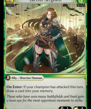 Tactful Sergeant R Dawn of Ashes Alter Edition (DOA Alter)