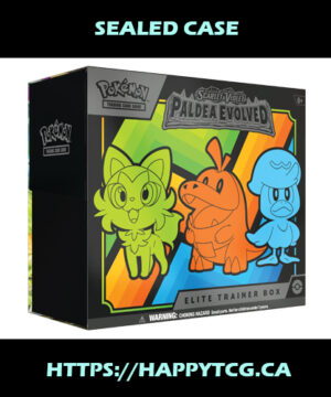 SCARLET & VIOLET – Paldea Evolved Elite Trainer Box Case