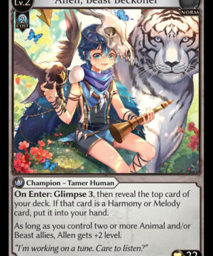 Allen Beast Beckoner C Dawn of Ashes Alter Edition (DOA Alter) 016