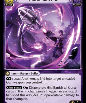 Anathema’s End SR Alchemical Revolution Starter Decks 103