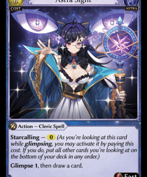 Astra Sight UC Alchemical Revolution Starter Decks 089
