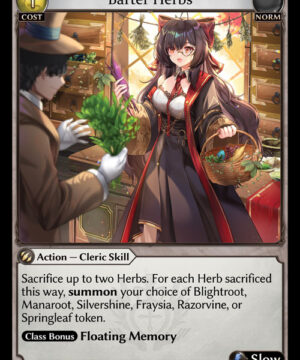 Barter Herbs C Alchemical Revolution Starter Decks 040