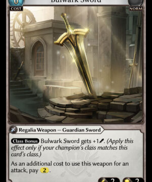 Bulwark Sword U Alchemical Revolution Starter Decks 014