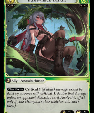Bushwhack Bandit C Dawn of Ashes Alter Edition (DOA Alter) 203 Bushwhack Bandit C Dawn of Ashes Alter Edition (DOA Alter) 203