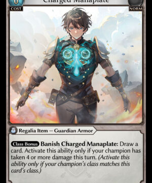 Charged Manaplate U Alchemical Revolution Starter Decks 015 Charged Manaplate U Alchemical Revolution Starter Decks 015