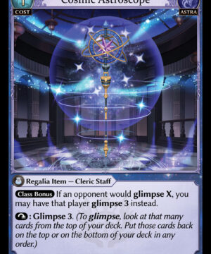 Cosmic Astroscope R Alchemical Revolution Starter Decks 033
