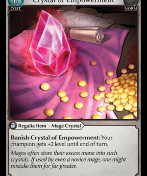 Crystal of Empowerment C Dawn of Ashes Alter Edition (DOA Alter) 006 Crystal of Empowerment C Dawn of Ashes Alter Edition (DOA Alter) 006