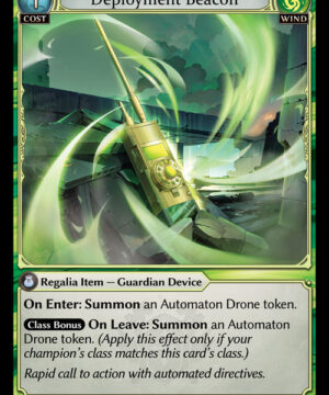 Deployment Beacon R Alchemical Revolution Starter Decks 032