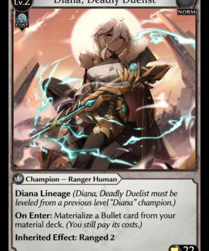 Diana Deadly Duelist C Alchemical Revolution Starter Decks 008