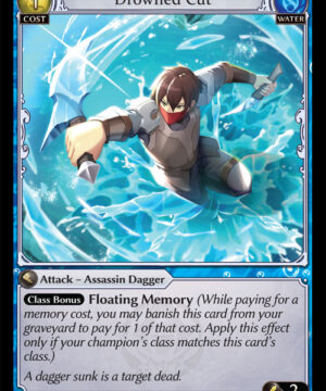 Drowned Cut C Dawn of Ashes Alter Edition (DOA Alter) 167