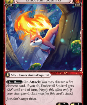 Embertail Squirrel C Dawn of Ashes Alter Edition (DOA Alter)