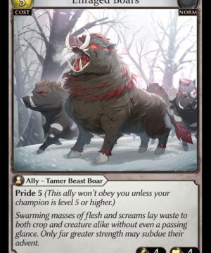 Enraged Boars C Dawn of Ashes Alter Edition (DOA Alter) 039