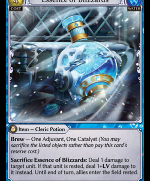 Essence of Blizzards U Alchemical Revolution Starter Decks 075