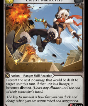 Evasive Maneuvers C Alchemical Revolution Starter Decks 043