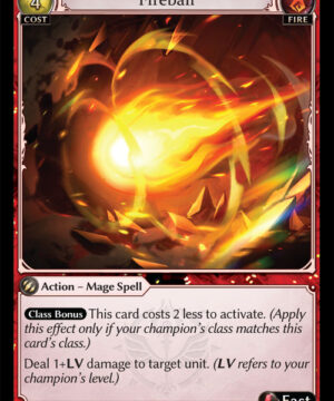 Fireball C Dawn of Ashes Alter Edition (DOA Alter)