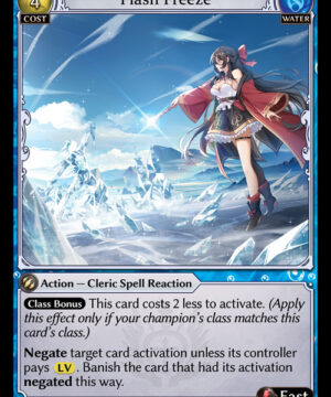 Flash Freeze UC Alchemical Revolution Starter Decks 076