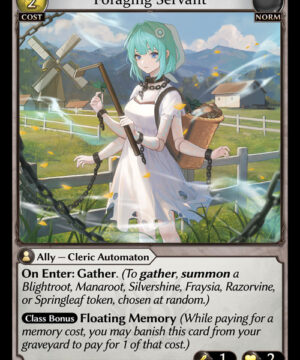 Foraging Servant C Alchemical Revolution Starter Decks 044