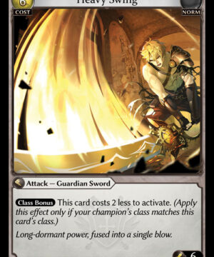 Heavy Swing C Alchemical Revolution Starter Decks 047