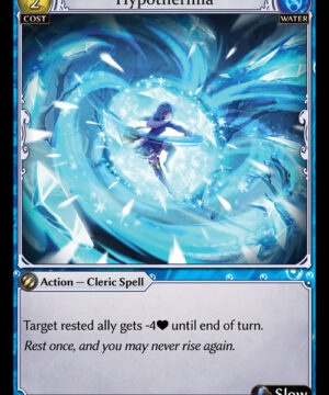 Hypothermia C Alchemical Revolution Starter Decks 077