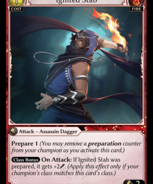 Ignited Stab C Dawn of Ashes Alter Edition (DOA Alter)