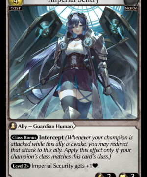 Imperial Sentry C Alchemical Revolution Starter Decks 051