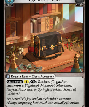 Ingredient Pouch U Alchemical Revolution Starter Decks 019